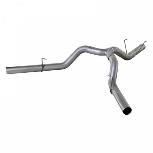 Diamond Eye KIT 4in DPF-BACK Single DUAL: DODGE 6.7L 2500 2014 LONG BOX ONLY