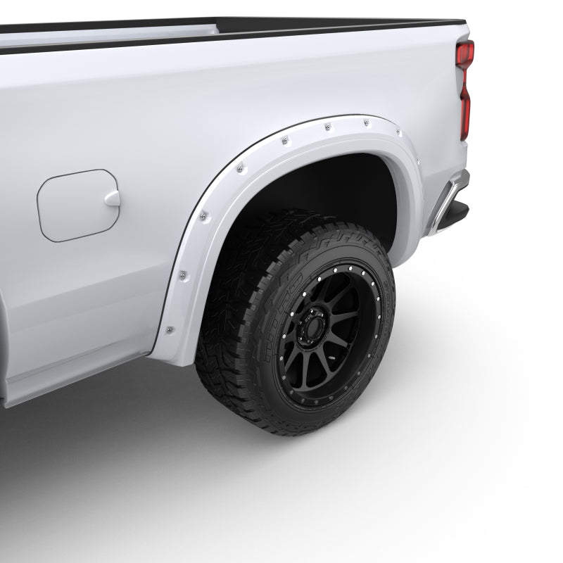 Load image into Gallery viewer, EGR 19-22 Chevrolet Silverado 1500 Summit White Traditional Bolt-On Look Fender Flares Set Of 4
