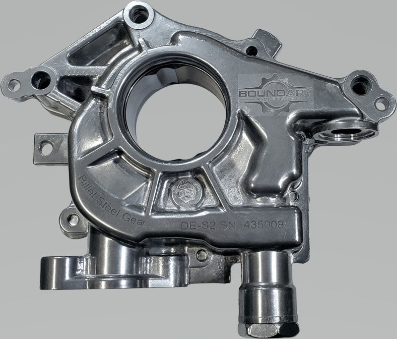Load image into Gallery viewer, Boundary Nissan VQ 3.5L DE Oil Pump Assembly w/Billet Back Plate

