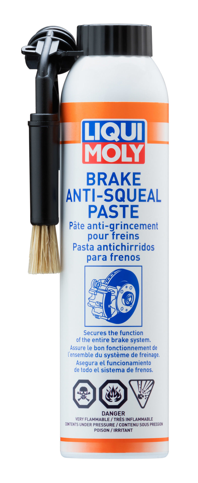 Load image into Gallery viewer, LIQUI MOLY 200mL Brake Anti-Squeal Paste (Can w/Brush) (Aerosol)
