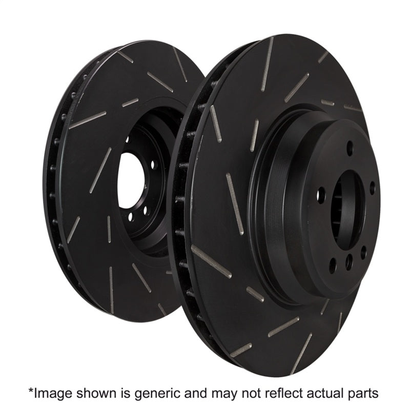 Load image into Gallery viewer, EBC 03+ Chevrolet Express Van 3500 6.0 SRW USR Slotted Front Rotors
