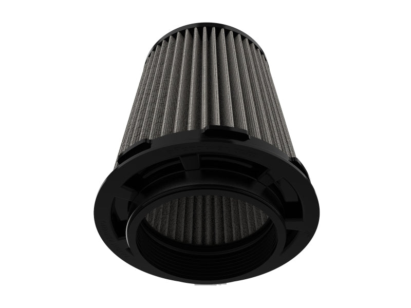 Load image into Gallery viewer, aFe MagnumFLOW Pro Dry S Air Filter 4in F x 6in B MT2 x 4-3/4 T x 7in H (Inverted)
