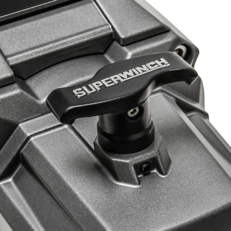 Load image into Gallery viewer, Superwinch 12000 LBS 12V DC 3/8in x 85ft Wire Rope SX 12000 Winch - Graphite
