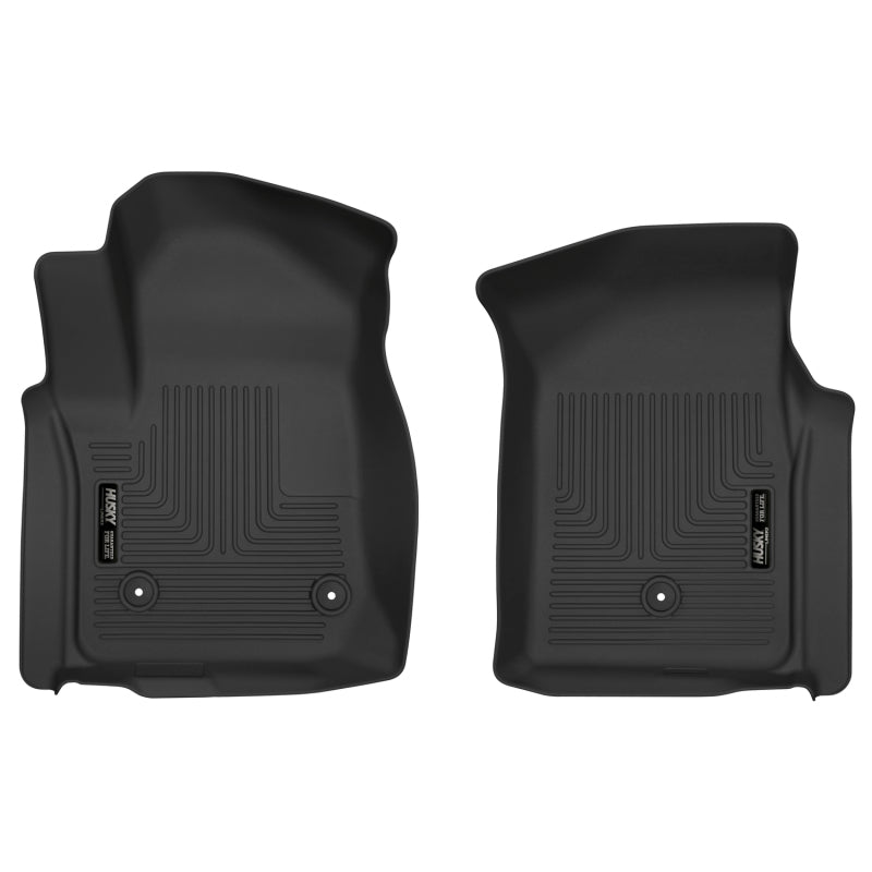 Load image into Gallery viewer, Husky Liners 19-21 GM Silverado/Sierra 1500/2500HD/3500HD X-Act Contour Front Floor Liners
