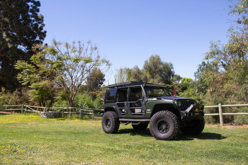 Load image into Gallery viewer, Go Rhino Jeep 07-18 Wrangler JK Trailline Replacement Rear Tube Door

