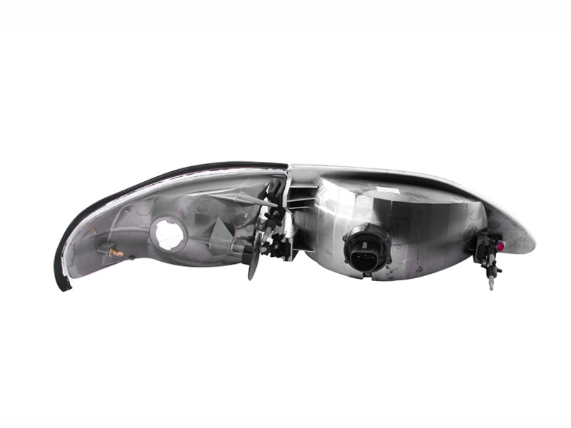 Load image into Gallery viewer, ANZO 1994-1998 Ford Mustang Crystal Headlights Chrome
