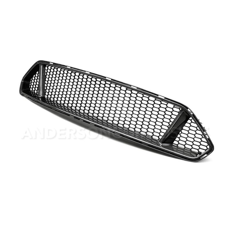 Load image into Gallery viewer, Anderson Composites 2018 Ford Mustang Type-GT Carbon Fiber Upper Grille
