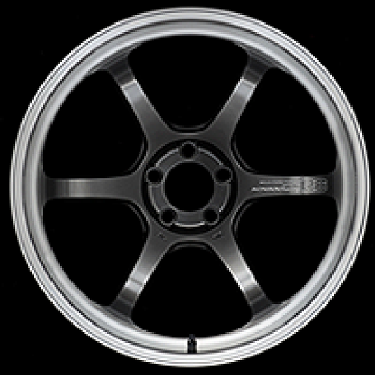 Advan R6 20x10 +45mm 5-114.3 Machining & Racing Hyper Black Wheel