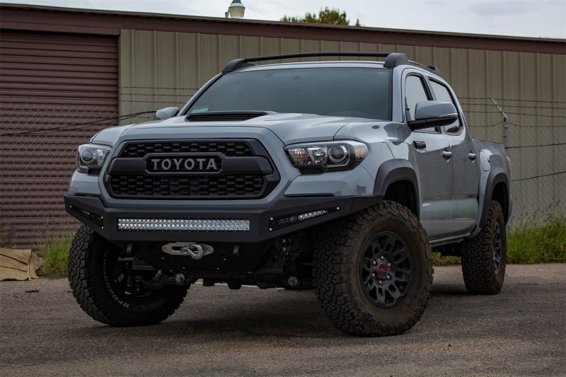 Load image into Gallery viewer, Addictive Desert Designs 16-18 Toyota Tacoma HoneyBadger Front Bumper
