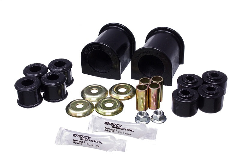 Load image into Gallery viewer, Energy Suspension 89-11 Ford F53 Class A Motorhome 1-1/2in Front Sway Bar Bushings - Black
