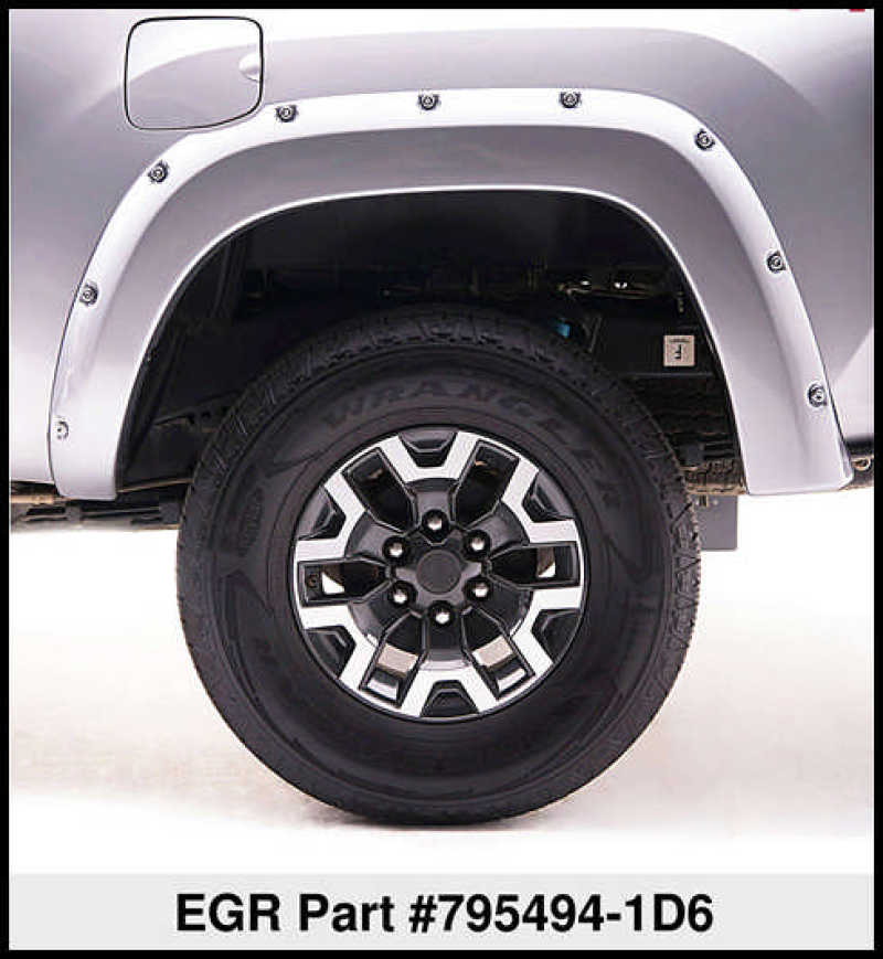 Load image into Gallery viewer, EGR 14+ Toyota Tundra Bolt-On Look Color Match Fender Flares - Set - Silver Sky
