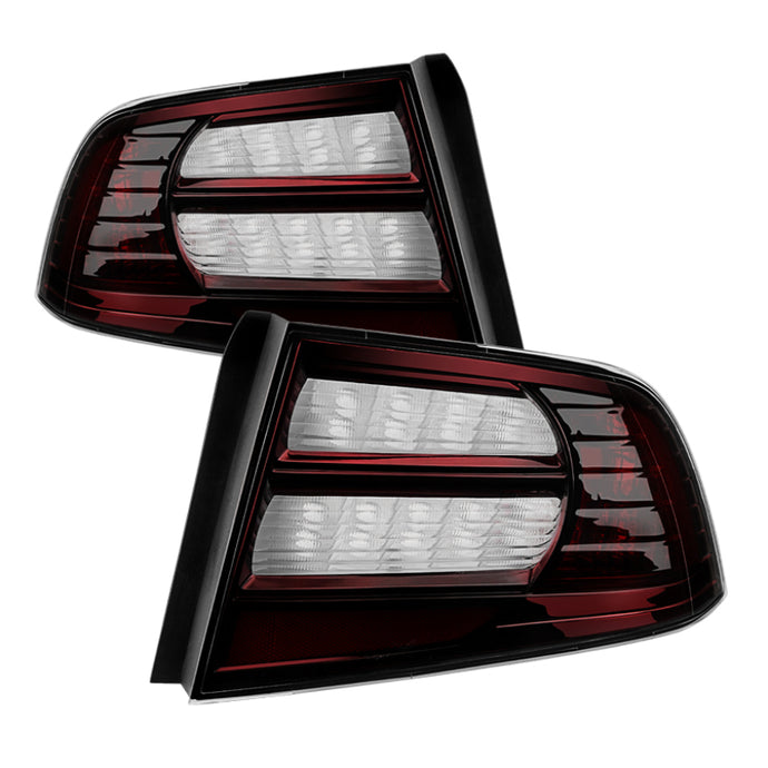 xTune Acura Tl 04-08 OEM Style Tail Lights Red Smoked ALT-JH-ATL07-OE-RSM