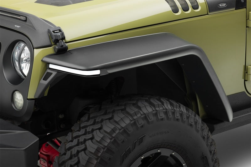 Load image into Gallery viewer, Rugged Ridge 07-18 Jeep Wrangler JK 2-Door+4-Door Unlimited Max Terrain Fender Flare Front+Rear Set
