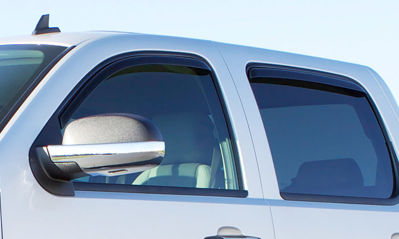 Load image into Gallery viewer, Lund 2017 Nissan Titan Crew Cab Ventvisor Elite Window Deflectors - Smoke (4 Pc.)

