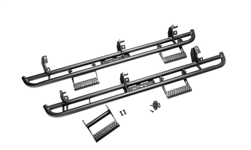 Load image into Gallery viewer, N-Fab 21-22 Ford Bronco 2 dr Gas SRW RKR Step System - Wheel 2 Wheel - 1.75in - Tex. Black
