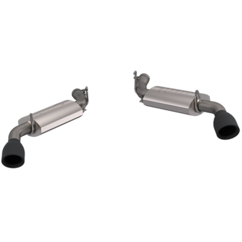 Load image into Gallery viewer, 2010-2013 Chevrolet Camaro SS QTP  AR3  Axle Back Black tips
