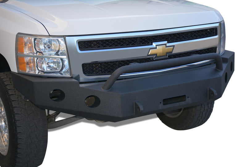 Load image into Gallery viewer, DV8 Offroad 07-13 Chevrolet Silverado 1500 Front Bumper - Black Powdercoat
