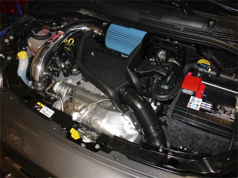 Load image into Gallery viewer, Injen 12-13 Fiat 500 Abarth 1.4L(t) Polished Short Ram Intake w/ MR Tech &amp; Heat Shield
