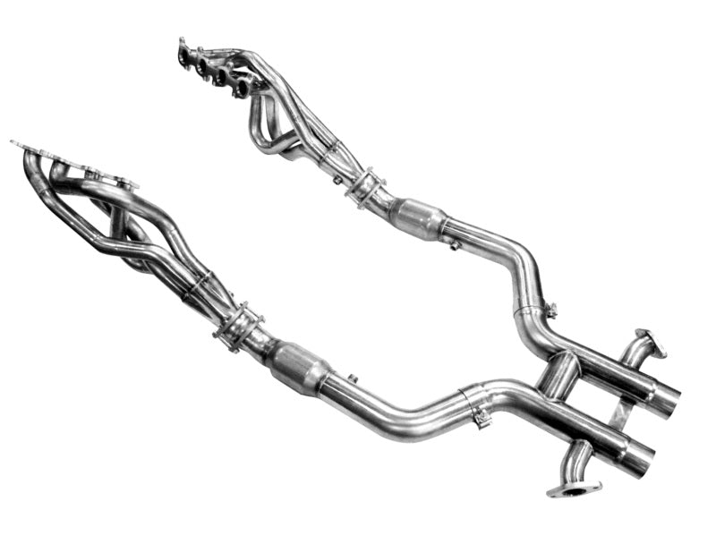 Load image into Gallery viewer, Kooks 12-13 Ford Mustang 302 Boss Edition 1-3/4 x 3 Header &amp; Catted H-Pipe Kit
