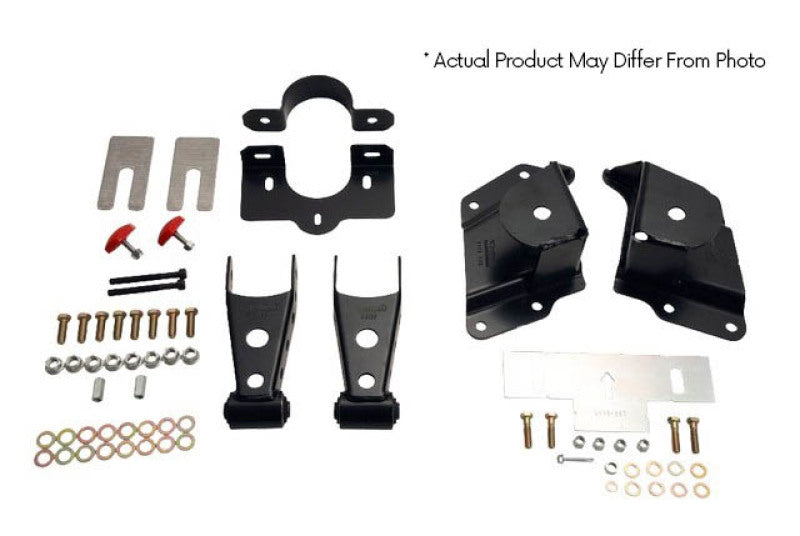 Load image into Gallery viewer, Belltech SHACKLE AND HANGER KIT 99-06 GM/GMC 1500 EXT CAB 4inch
