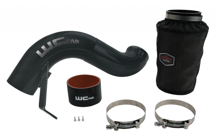 Wehrli 07.5-09 Dodge 6.7L Cummins 4in Intake Kit - Bronze Chrome