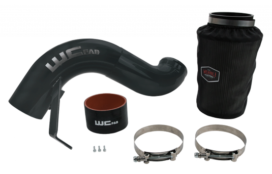 Wehrli 07.5-09 Dodge 6.7L Cummins 4in Intake Kit - Bronze Chrome