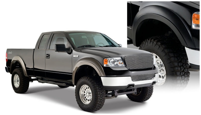 Load image into Gallery viewer, Bushwacker 04-08 Ford F-150 Styleside Extend-A-Fender Style Flares 4pc 66.0/78.0/96.0in Bed - Black
