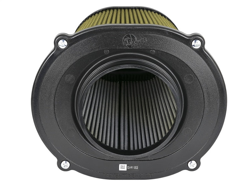 Load image into Gallery viewer, aFe Quantum Pro-Guard 7 Air Filter Inverted Top - 5in Flange x 8in Height - Oiled PG7
