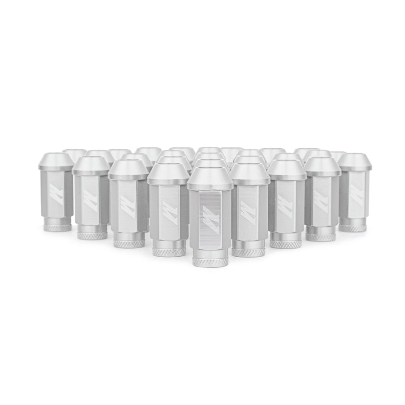 Load image into Gallery viewer, Mishimoto Aluminum Locking Lug Nuts M12x1.5 27pc Set Silver
