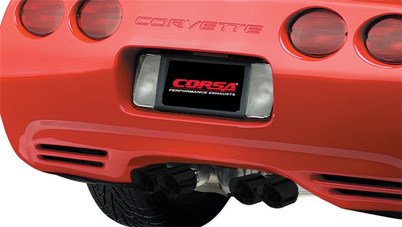 Load image into Gallery viewer, Corsa 1997-2004 Chevrolet Corvette C5 Z06 5.7L V8 Black Xtreme Cat-Back + XO Exhaust
