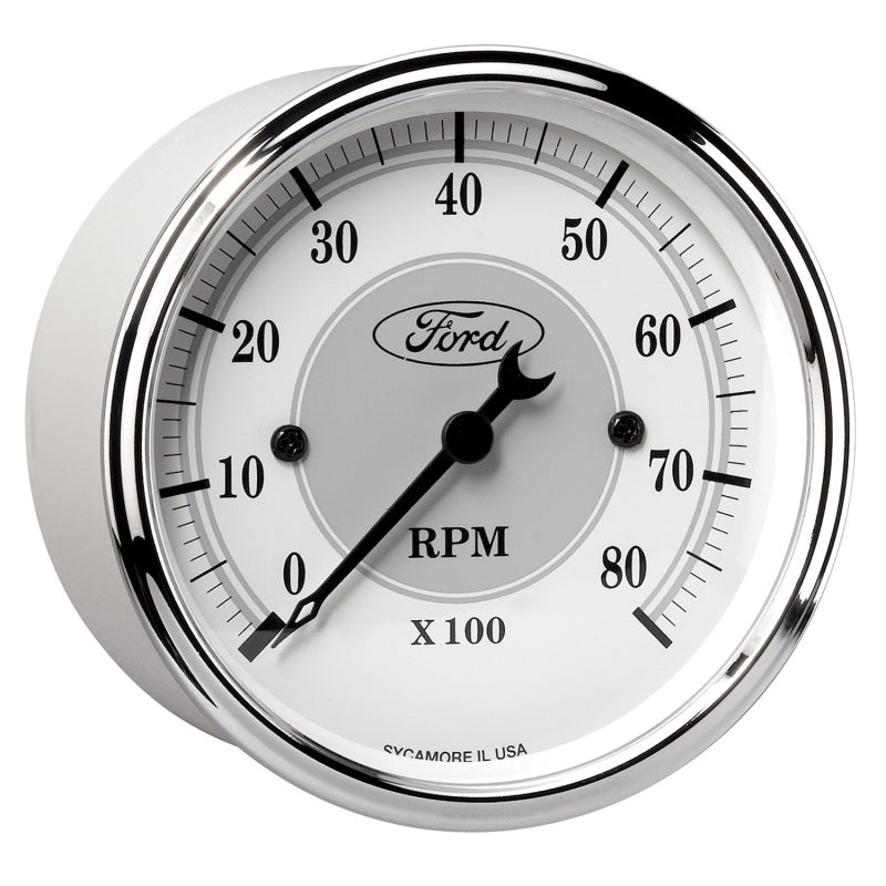 Load image into Gallery viewer, Autometer 3 1/8in In-Dash 8000 RPM Incandescent Flood Lit Tachometer
