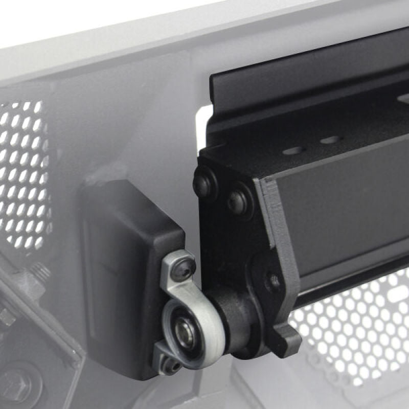 Load image into Gallery viewer, Go Rhino Power Actuated Hide-away Light Bar Mount Kit Textured Black
