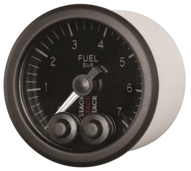Load image into Gallery viewer, Autometer Stack 52mm 0-7 Bar M10 Male Pro-Control Fuel Pressure Gauge - Black
