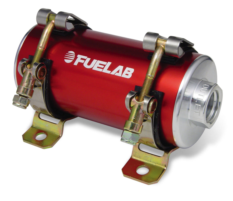 Load image into Gallery viewer, Fuelab Prodigy High Flow Carb In-Line Fuel Pump - 1800 HP - Red
