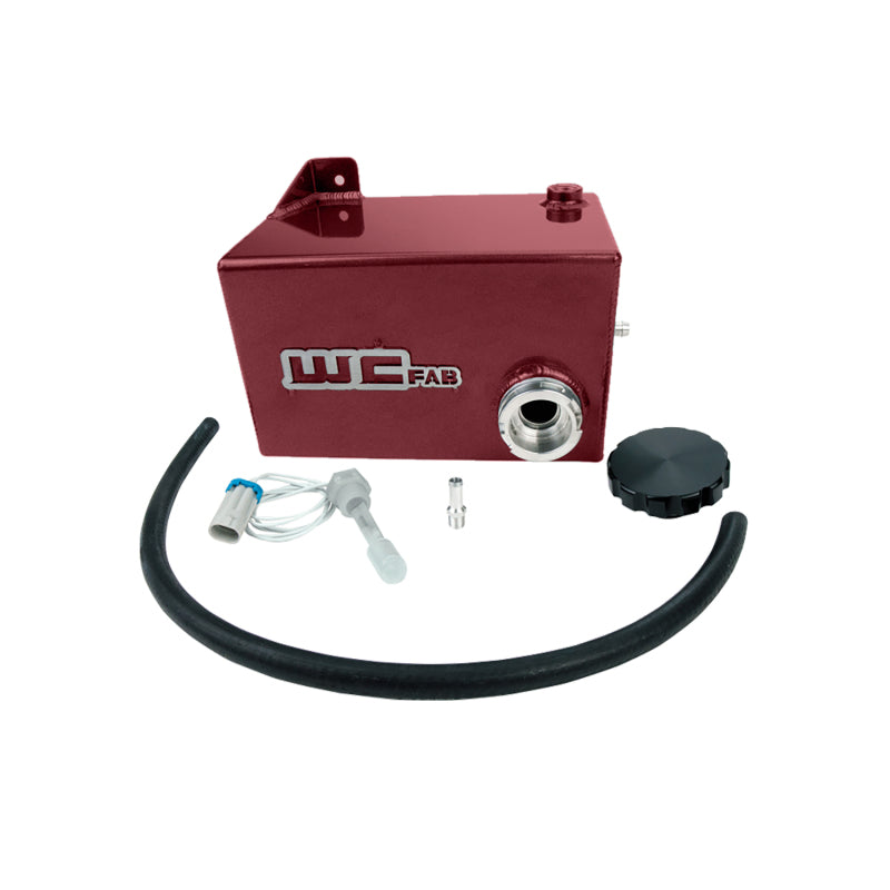 Load image into Gallery viewer, Wehrli 01-07 Chevrolet 6.6L LB7/LLY/LBZ Duramax OEM Placement Coolant Tank Kit - WCFab Red
