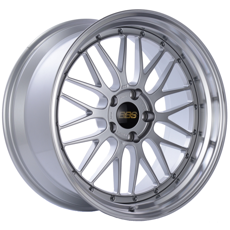 Load image into Gallery viewer, BBS LM 20x10 5x120 ET20 Diamond Silver Center Diamond Cut Lip Wheel -82mm PFS/Clip Required
