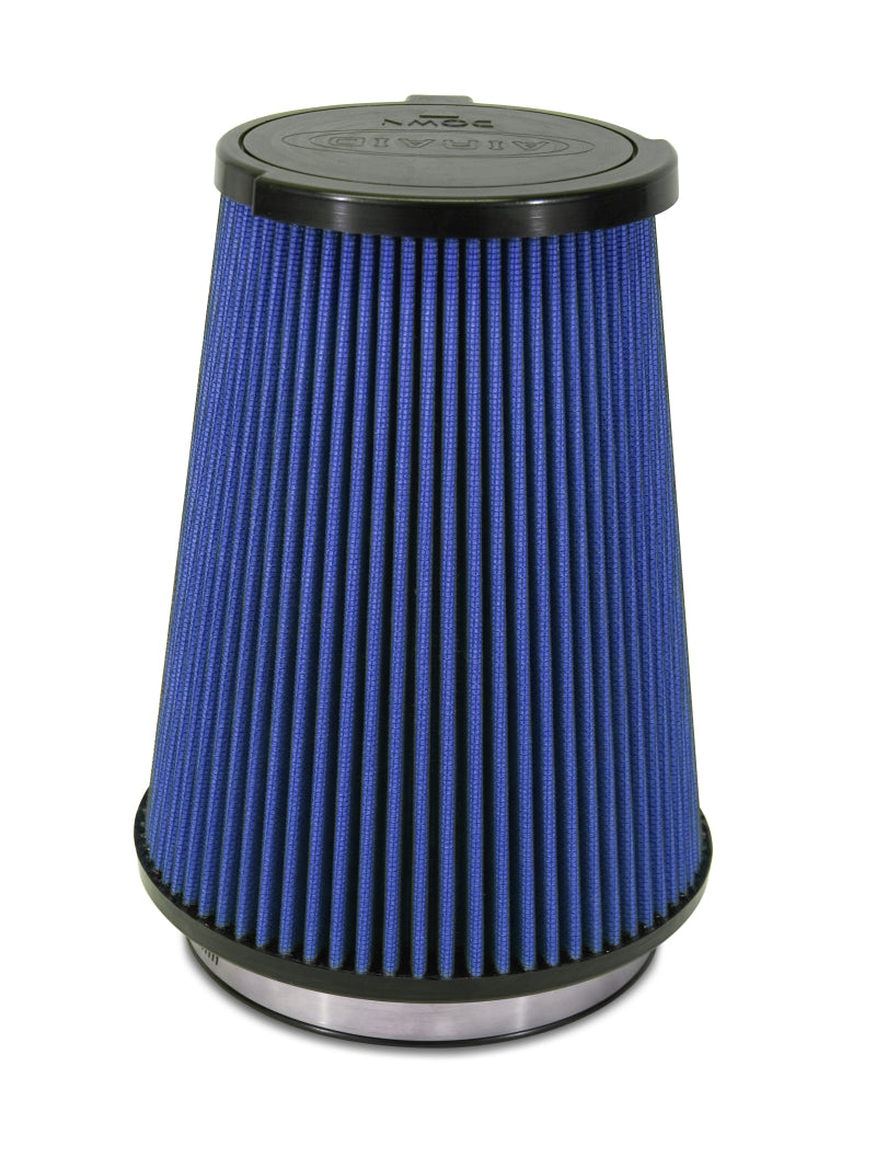 Load image into Gallery viewer, Airaid 10-14 Ford Mustang Shelby 5.4L Supercharged Direct Replacement Filter - Oiled / Blue Media

