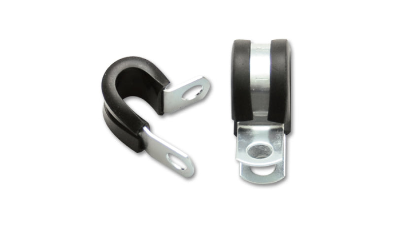 Load image into Gallery viewer, Vibrant Stainless Steel Cushion P-Clamp for 0.3125in OD Hose (10 Pack)

