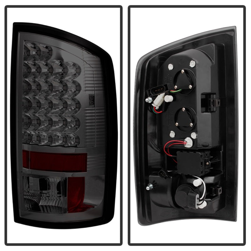 Load image into Gallery viewer, Spyder Dodge Ram 07-08 1500/Ram 07-09 2500/3500 LED Tail Lights Smoke ALT-YD-DRAM06-LED-SM

