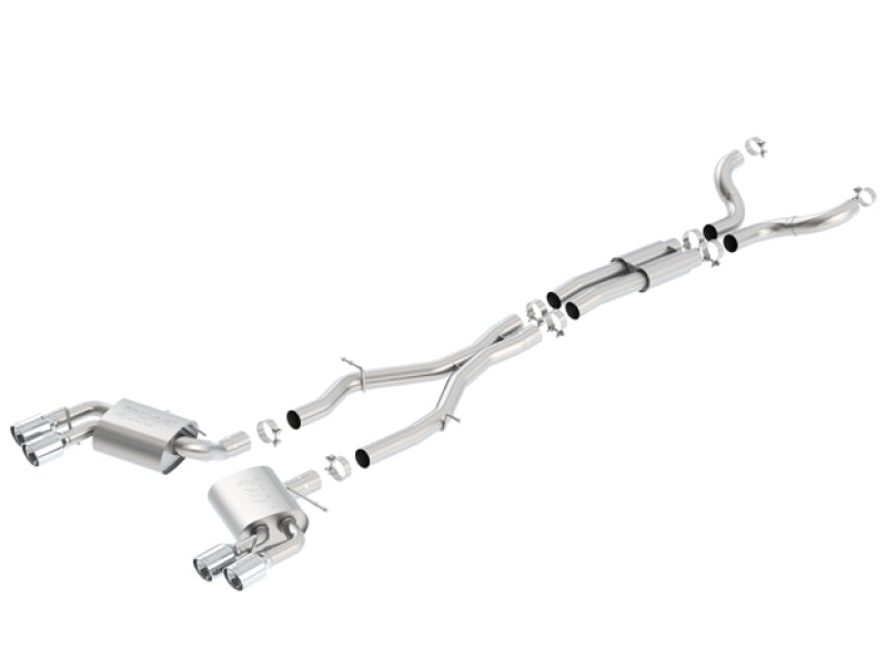 Load image into Gallery viewer, Borla 16-17 Camaro SS 6.2L Dual Tip Dual Split Rear Exit Dual Mode Catback Exhaust (NPP)

