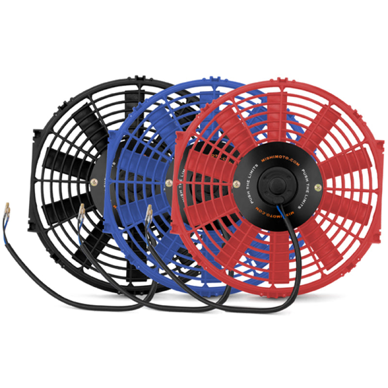 Load image into Gallery viewer, Mishimoto 12 Inch Red Electric Fan 12V
