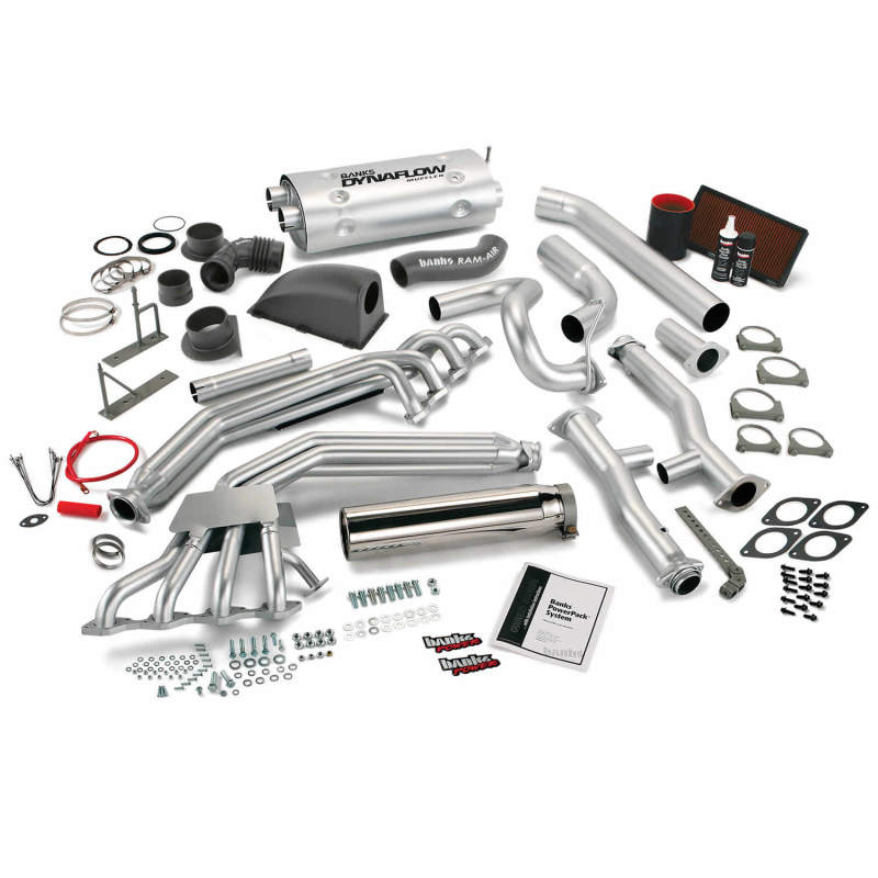 Load image into Gallery viewer, Banks Power 01-03 GM 8.1 Mh - W20/22 (L-Exit) PowerPack System
