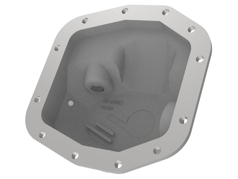 Load image into Gallery viewer, aFe Street Series Front Differential Cover Raw 2018+ Jeep Wrangler (JL) V6 3.6L (Dana M186)
