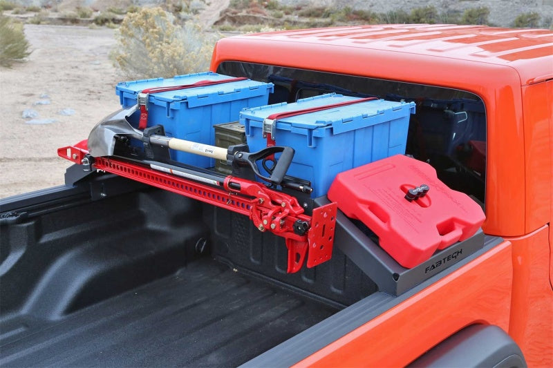 Load image into Gallery viewer, Fabtech 20-21 Jeep JT Gladiator Cargo Rack
