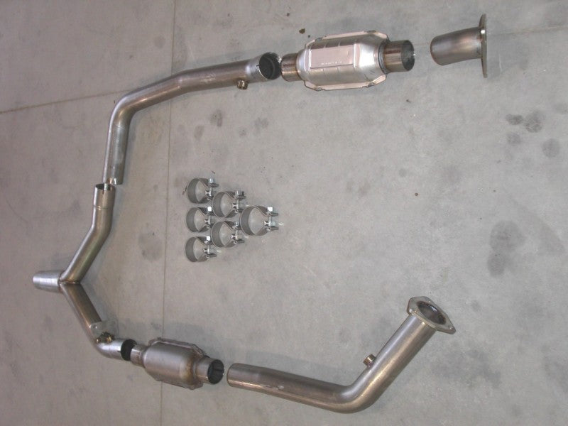 Load image into Gallery viewer, Stainless Works Chevy Camaro / Firebird 2000-02 Exhaust Catted
