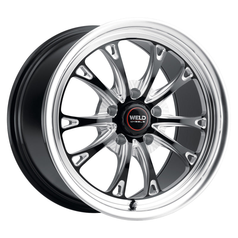 Load image into Gallery viewer, Weld S157 17X10 Belmont Drag 5X112 ET40 BS7.1 Gloss Black MIL Dia 78.1
