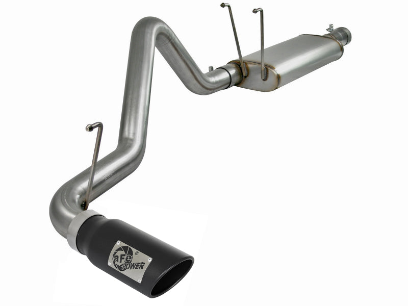 Load image into Gallery viewer, aFe MACHForce XP Cat-Back Exhaust 3in SS w/ Black Tip 09-12 Dodge Ram 1500 V8 5.7L
