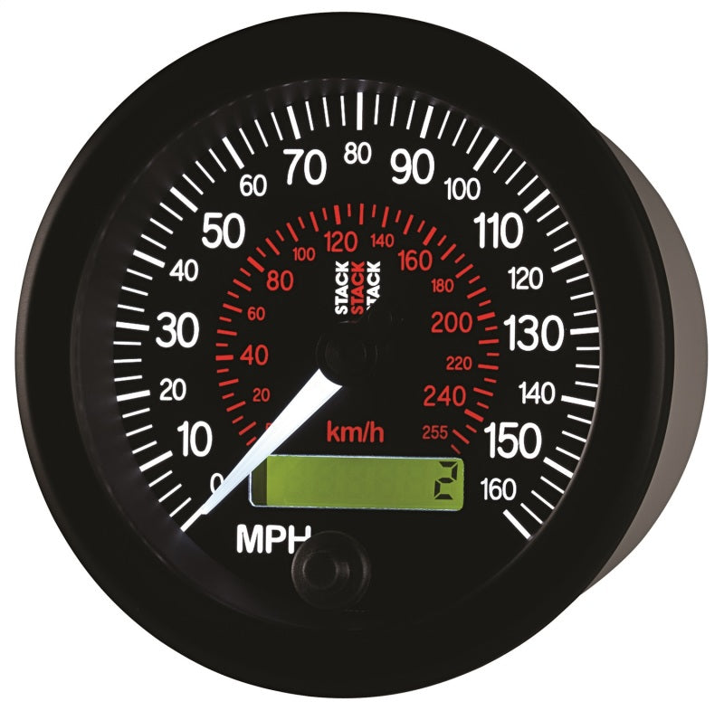 Load image into Gallery viewer, Autometer Stack Instruments 88MM 0-160 MPH / 260 KM/H Programmable Speedometer - Black
