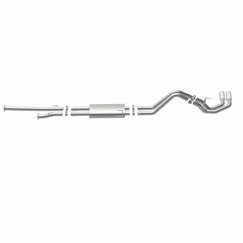 Load image into Gallery viewer, MagnaFlow 14 Toyota Tundra V8 4.6L/5.7L Stainless C/b Exhaust Dual same side pass. rear tire
