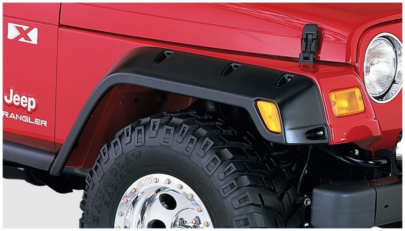 Load image into Gallery viewer, Bushwacker 97-06 Jeep TJ Pocket Style Flares 4pc - Black

